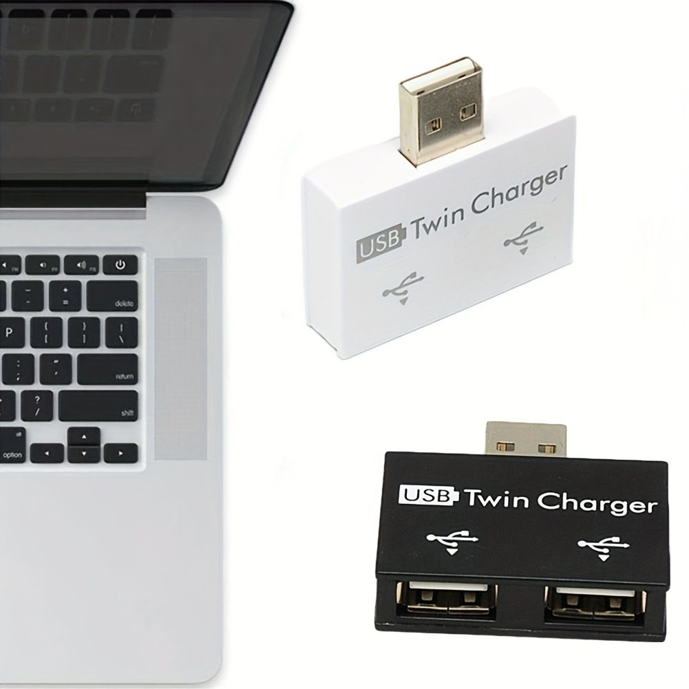 Desk Setup Usb Hub - USB2.0 الفاصل 1 ذكر إلى 2