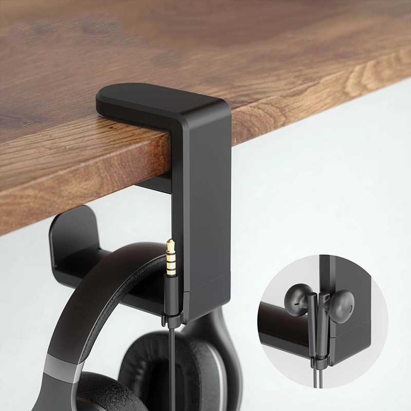 Desk Setup Organization - يونيفرسال ديسكتوب 360 ° حامل سماعات