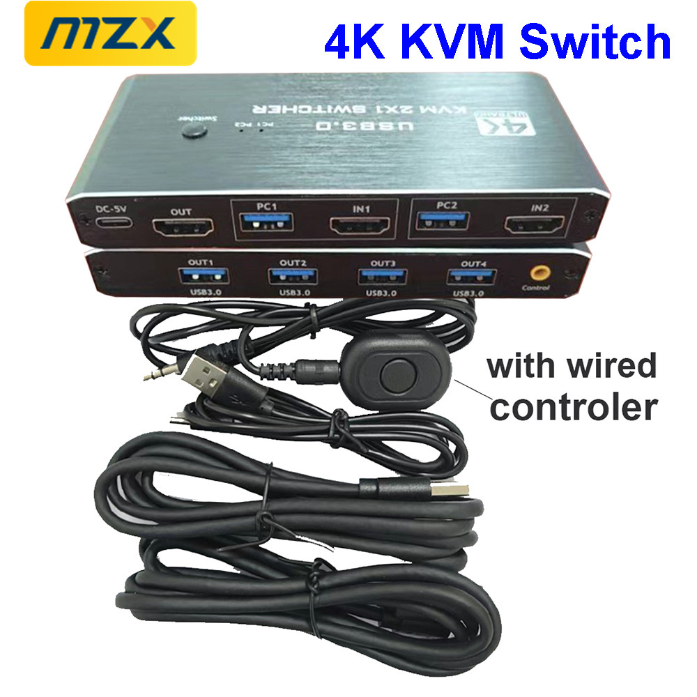 Desk Setup Usb Hub - محول KVM بدقة 4K وتردد 60