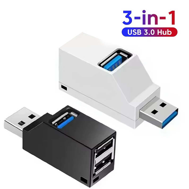 Desk Setup Usb Hub - موزع USB 3 في 1، محول