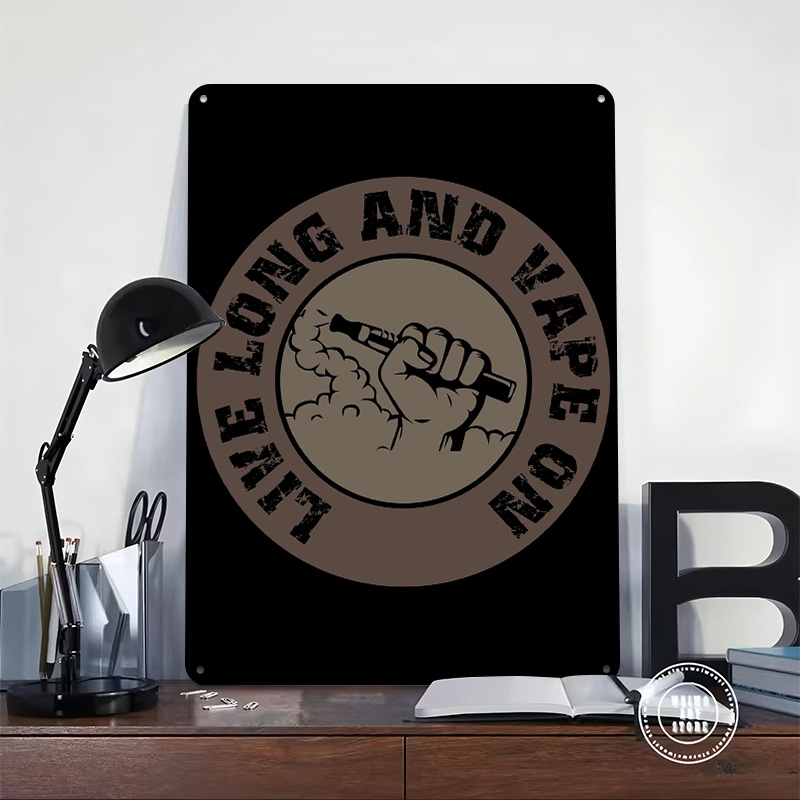 تصميم Vape لملصقات صفيح Ecig ق - مراجعة Desk Setup Vintage وسعره