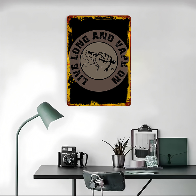 تصميم Vape لملصقات صفيح Ecig ق - مراجعة Desk Setup Vintage وسعره