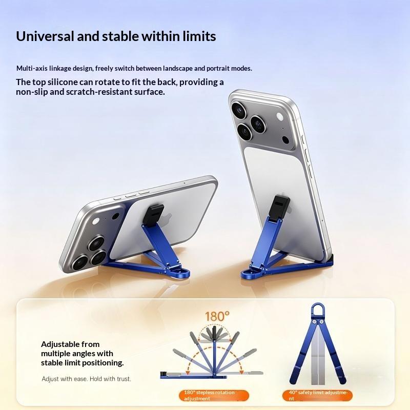 حامل هاتف صغير قابل للطي مع سل - مراجعة Dual Phone Holder وسعره
