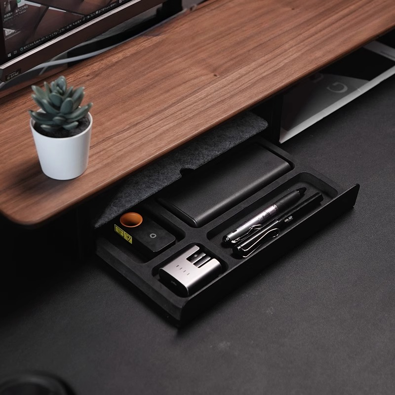 حامل شاشة، أدراج تخزين، منظم م - مراجعة Desk Setup Organizer وسعره
