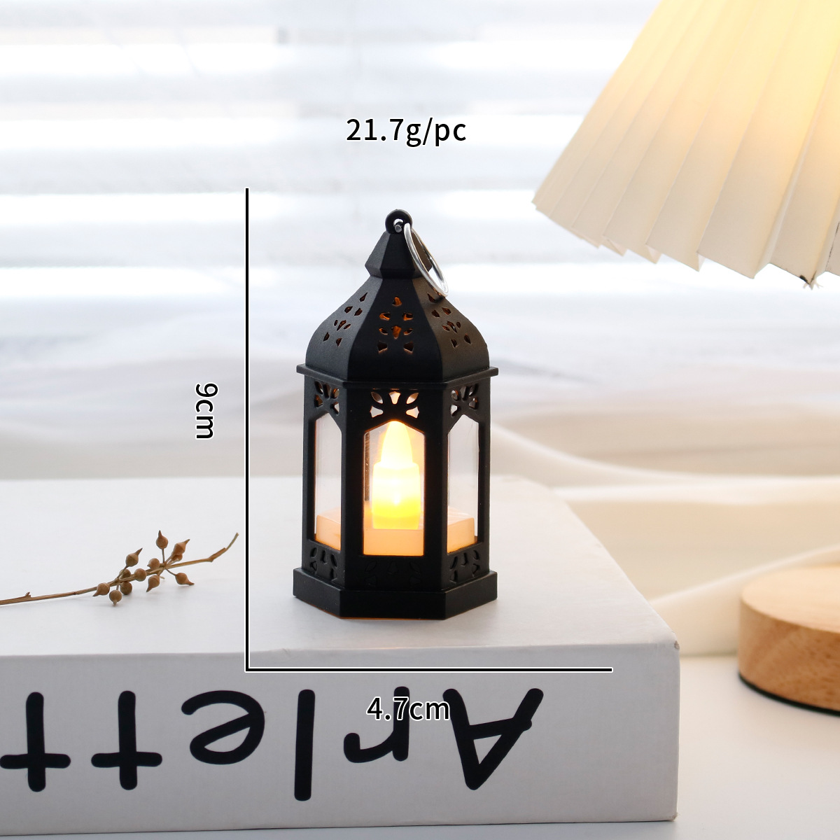 مصباح جو إبداعي صغير، ضوء شمعة - مراجعة Desk Setup Lamp وسعره