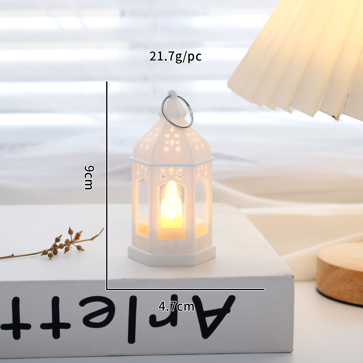 مصباح جو إبداعي صغير، ضوء شمعة - مراجعة Desk Setup Lamp وسعره