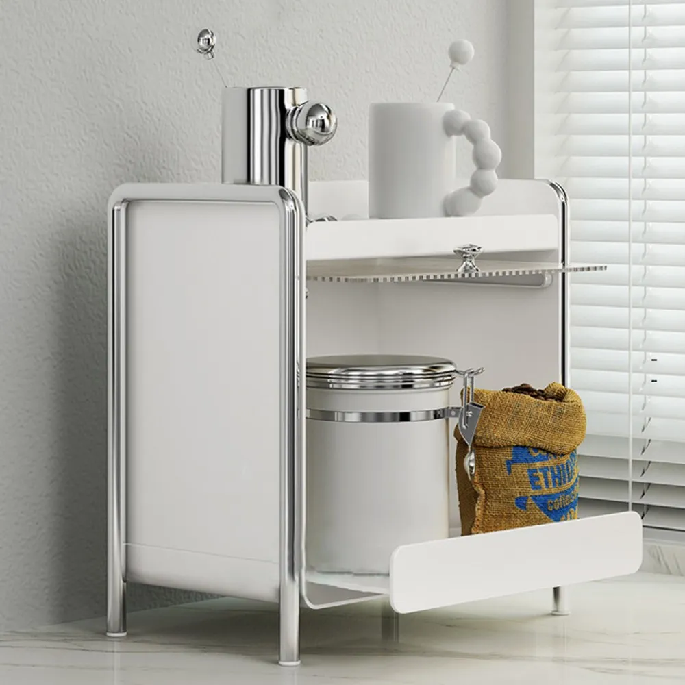 منظم سطح المكتب خزانة مستحضرات - مراجعة Desk Setup Organizer وسعره