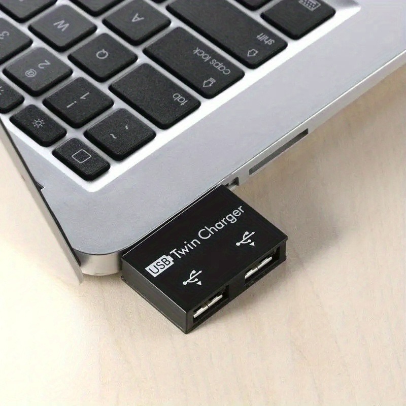 USB2.0 الفاصل 1 ذكر إلى 2 مناف - مراجعة Desk Setup Usb Hub وسعره