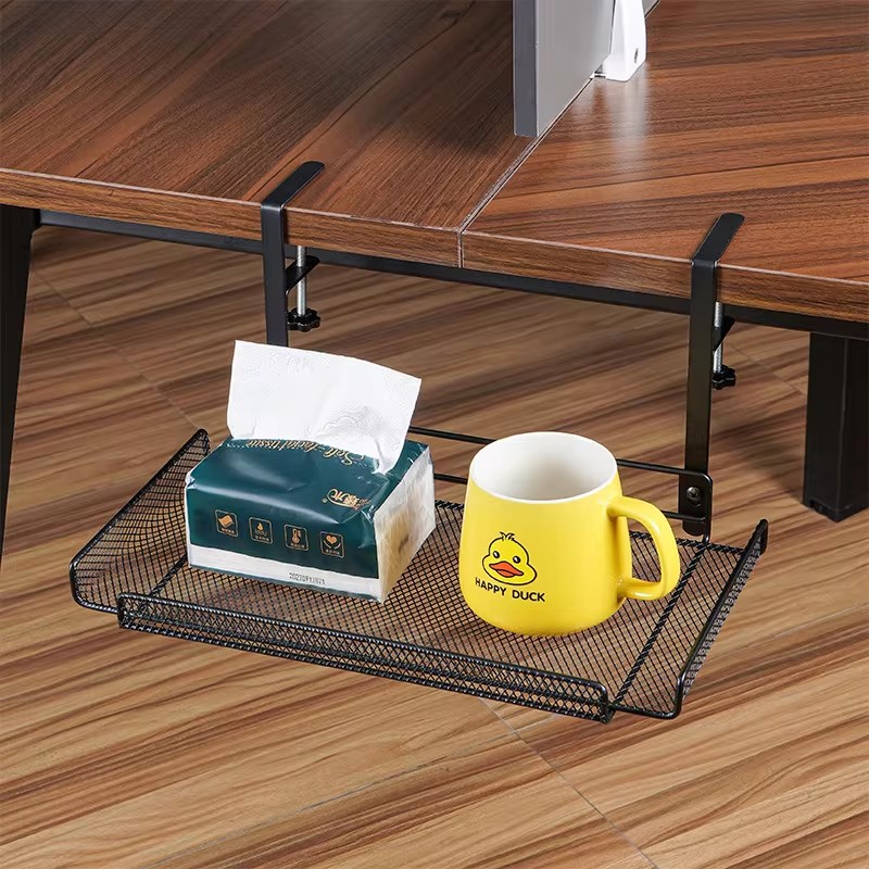 صينية أسلاك فولاذية تحت المكتب - مراجعة Desk Setup Organizer وسعره