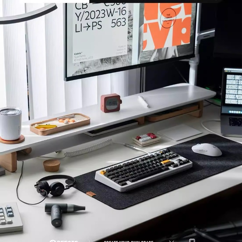 حامل شاشة حديث مريح لرف المكتب - مراجعة Desk Setup For Laptop And Monitor وسعره