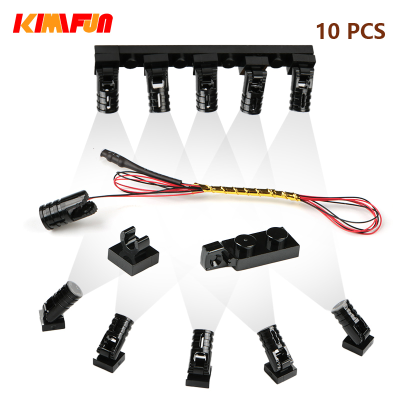 10 قطع من مصابيح LED الطرفية ل - مراجعة Desk Setup Developer وسعره