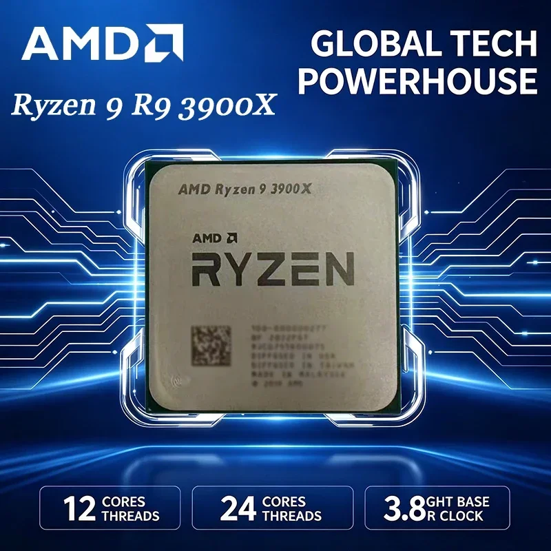 معالج AMD Ryzen 9 3900X، 12 نو - مراجعة Amd Cpu Ryzen 9 وسعره
