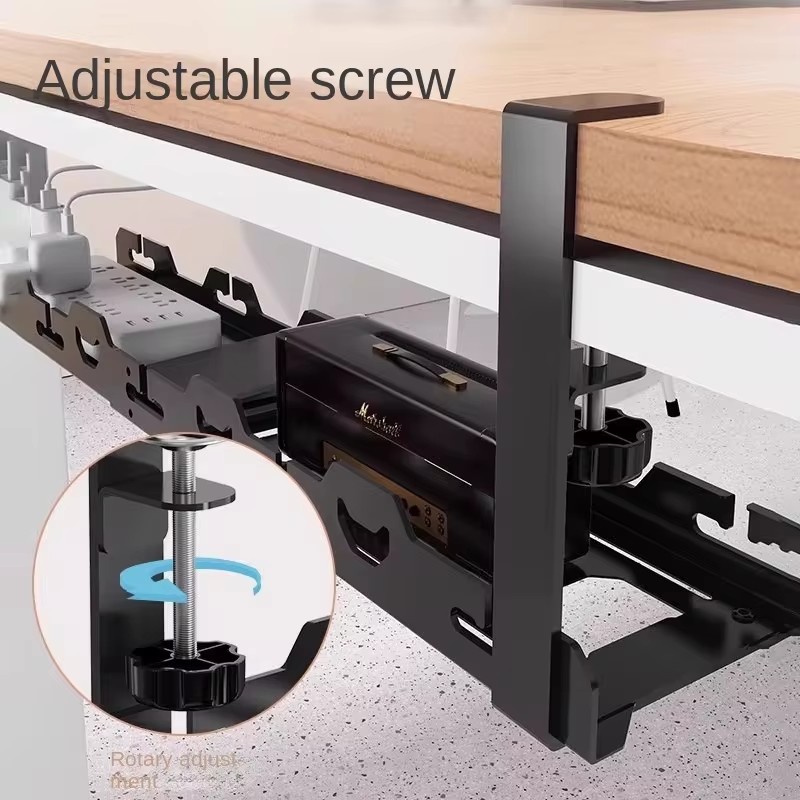 رف لتخزين الكابلات يوضع على ال - مراجعة Desk Setup Needs وسعره