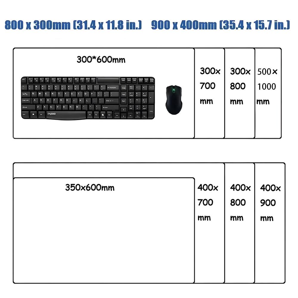 لوحة ماوس كبيرة للألعاب من هيف - مراجعة Desk Setup Mat وسعره