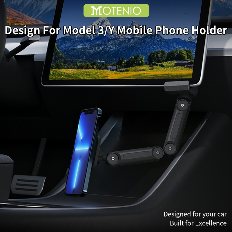 حامل هاتف مغناطيسي لاسلكي قابل - مراجعة Dual Phone Holder وسعره