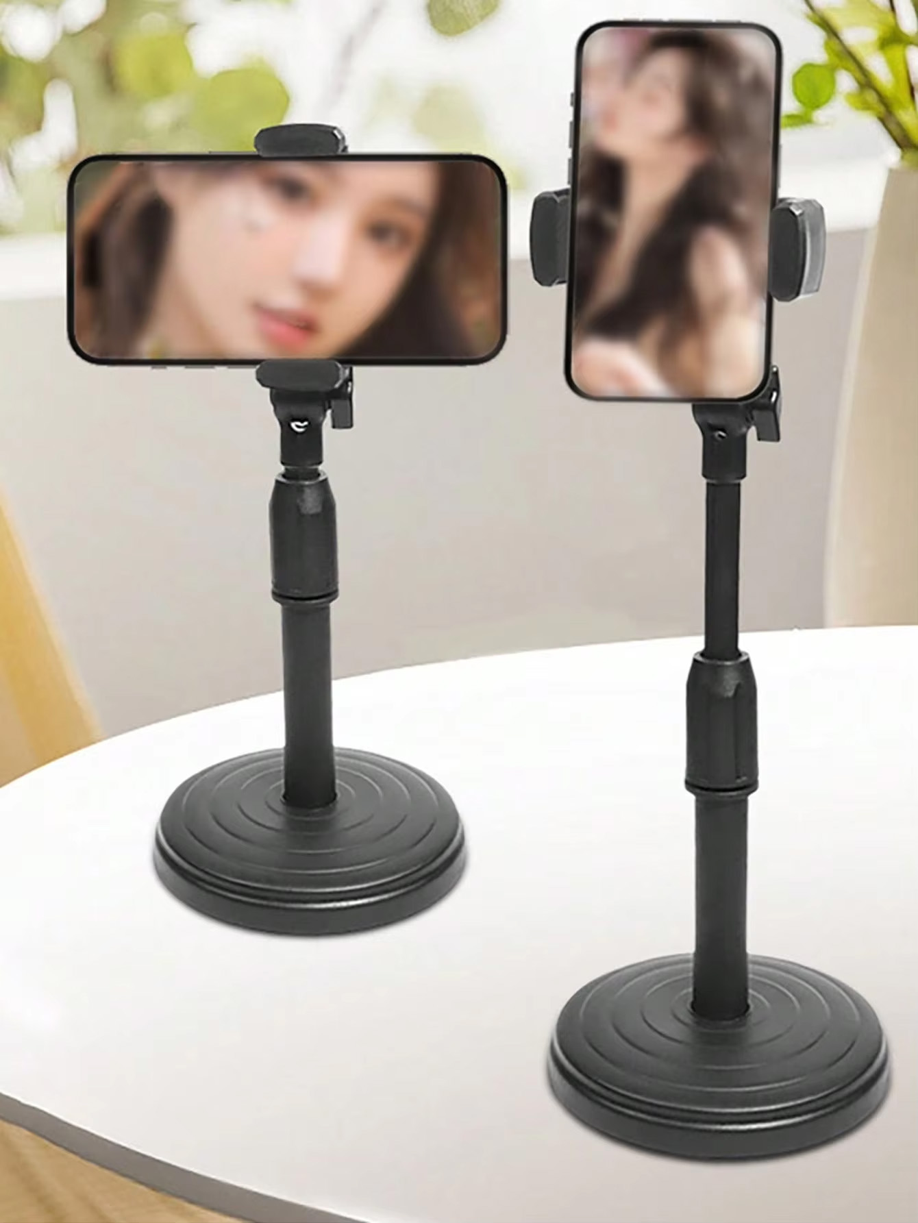 360 °   قاعدة دوارة مانعة للان - مراجعة Dual Phone Holder وسعره