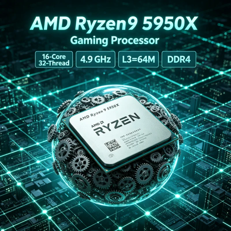 معالج AMD Ryzen 9 5950X للألعا - مراجعة Amd Cpu Ryzen 9 وسعره