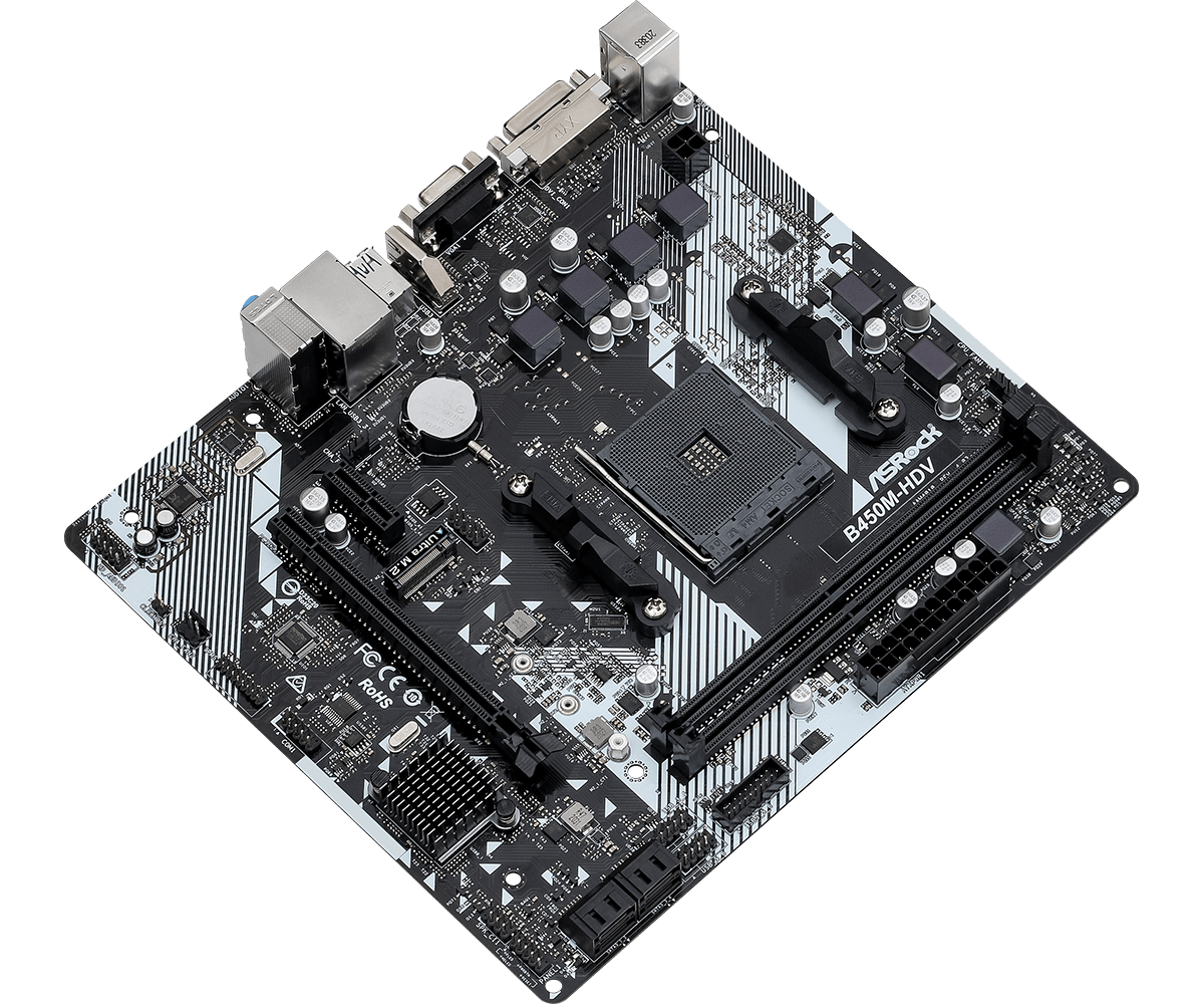 لوحة أم AMD B450 ASROCK B450M- - مراجعة Amd Cpu Ryzen 9 وسعره