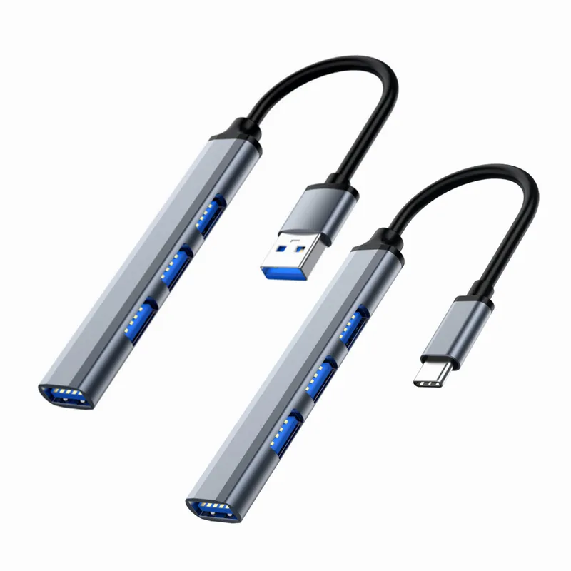 4-Port USB-C Hub 3.0/3.1-Multi - مراجعة Desk Setup Usb Hub وسعره