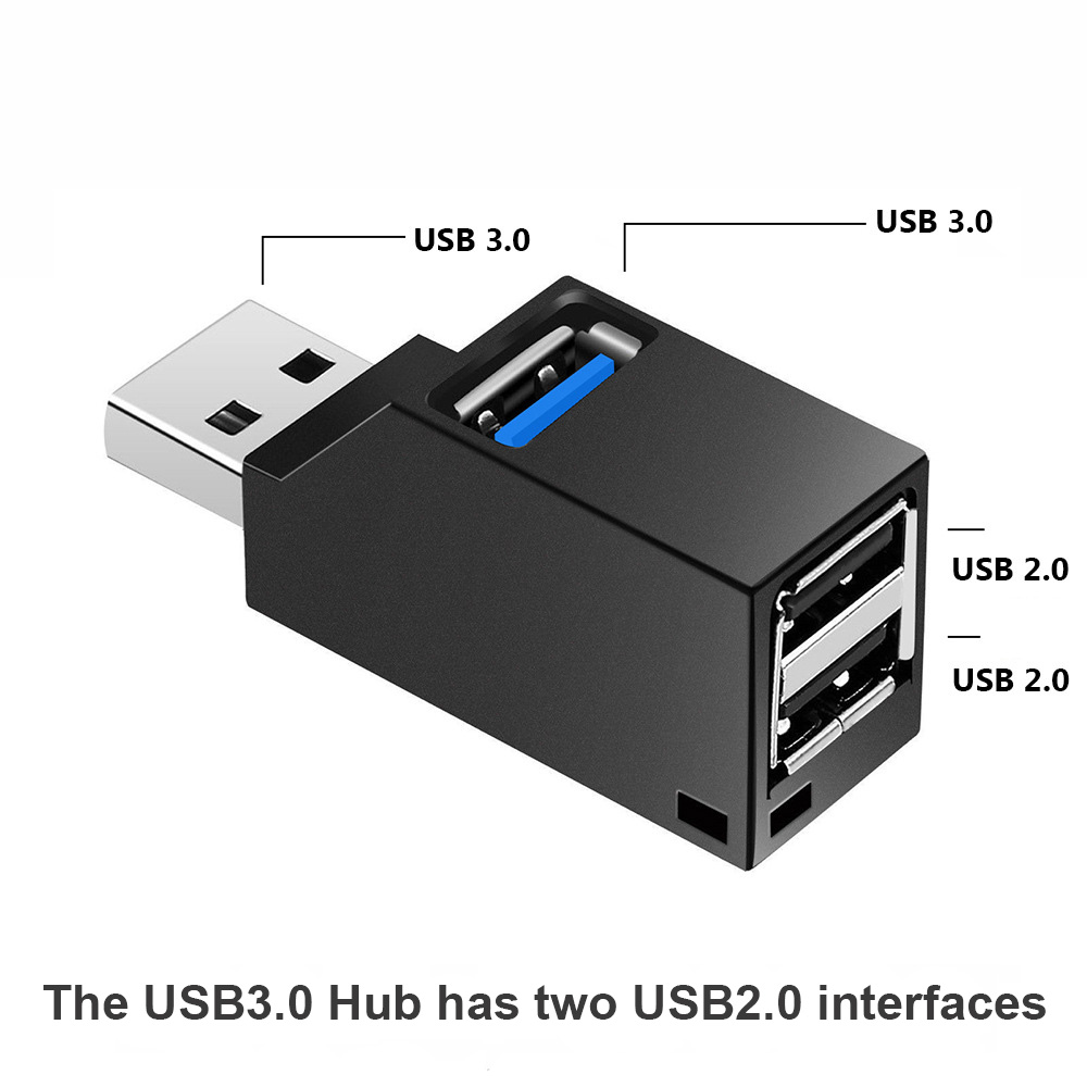 موزع USB 3 في 1، محول USB 3.0، - مراجعة Desk Setup Usb Hub وسعره