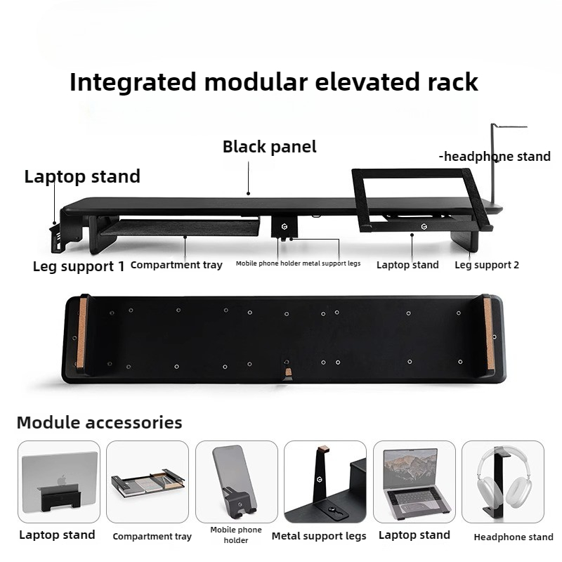 حامل مراقبة معياري، منظم مكتب  - مراجعة Desk Setup For Laptop And Monitor وسعره