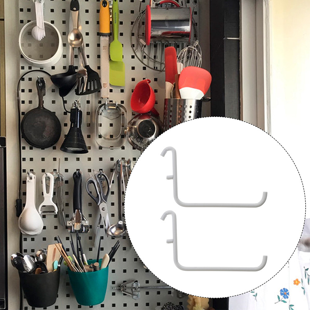 4 قطع من خطافات تثبيت اللوحة ا - مراجعة Desk Setup Organization وسعره