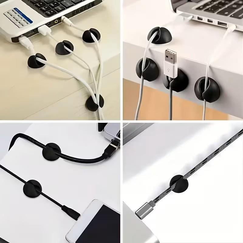 مجموعة من 18 قطعة لتنظيم الكاب - مراجعة Desk Setup Organizer وسعره
