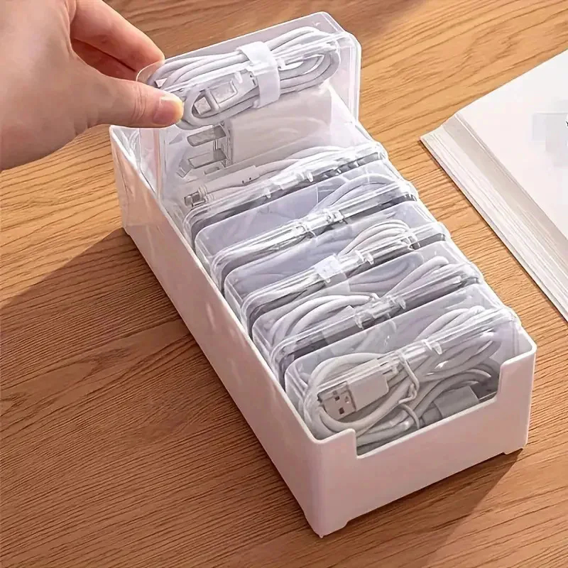 صندوق منظم لكابلات البيانات، ص - مراجعة Desk Setup Organizer وسعره