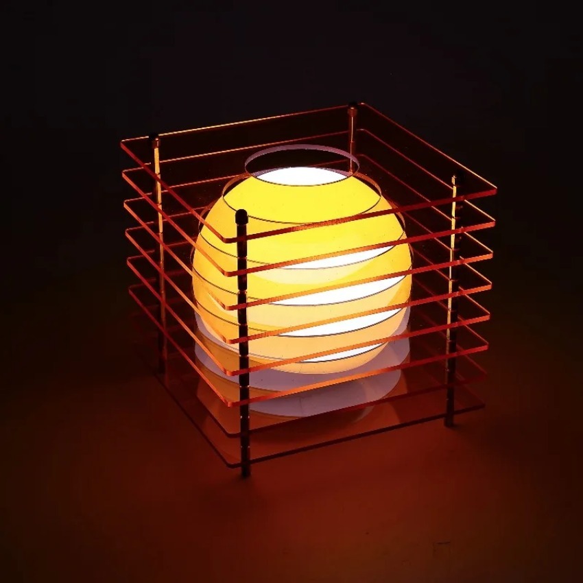 مصباح القمر DIY من الأكريليك م - مراجعة Desk Setup Lamp وسعره
