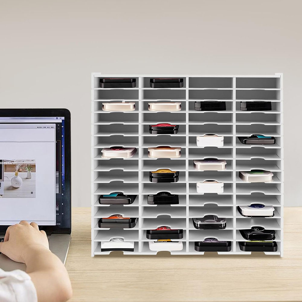 60 فتحة الماس اللوحة أداة فنية - مراجعة Desk Setup Organization وسعره