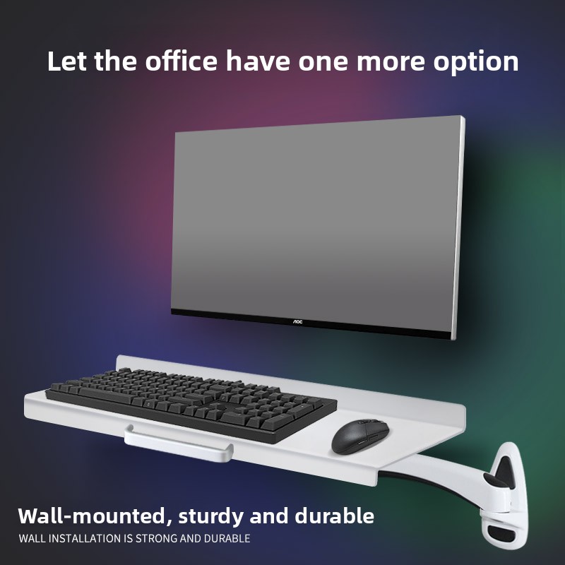 حامل لوحة مفاتيح صناعي يثبت عل - مراجعة Ergonomic Desk Setup Keyboard وسعره