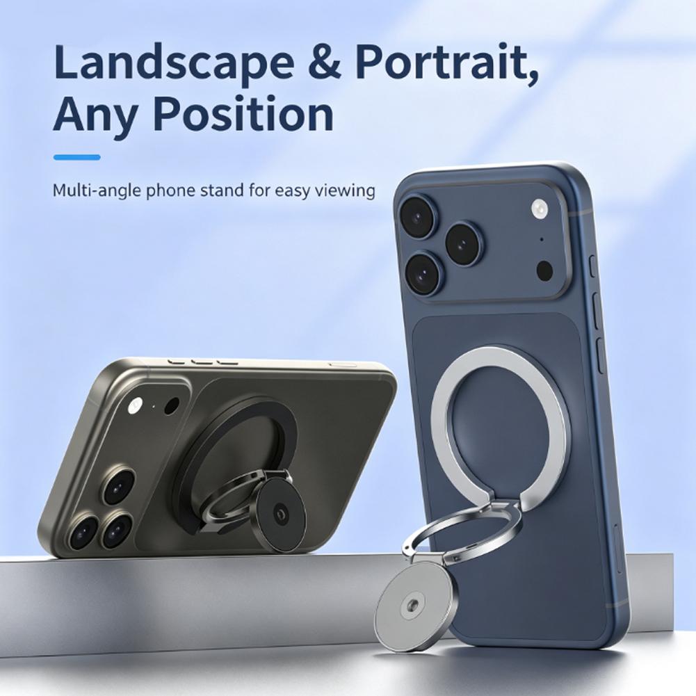 حامل هاتف مغناطيسي مزدوج 360 ° - مراجعة Dual Phone Holder وسعره