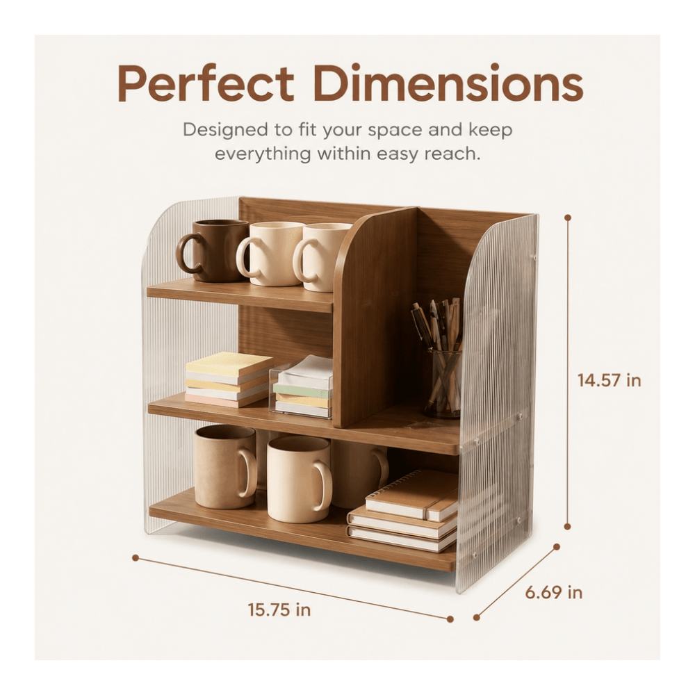 صندوق تخزين راوتر واي فاي أبيض - مراجعة Desk Setup Organizer وسعره